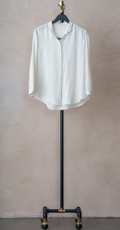 Raquel Allegra Lauren Blouse Dirty Wht