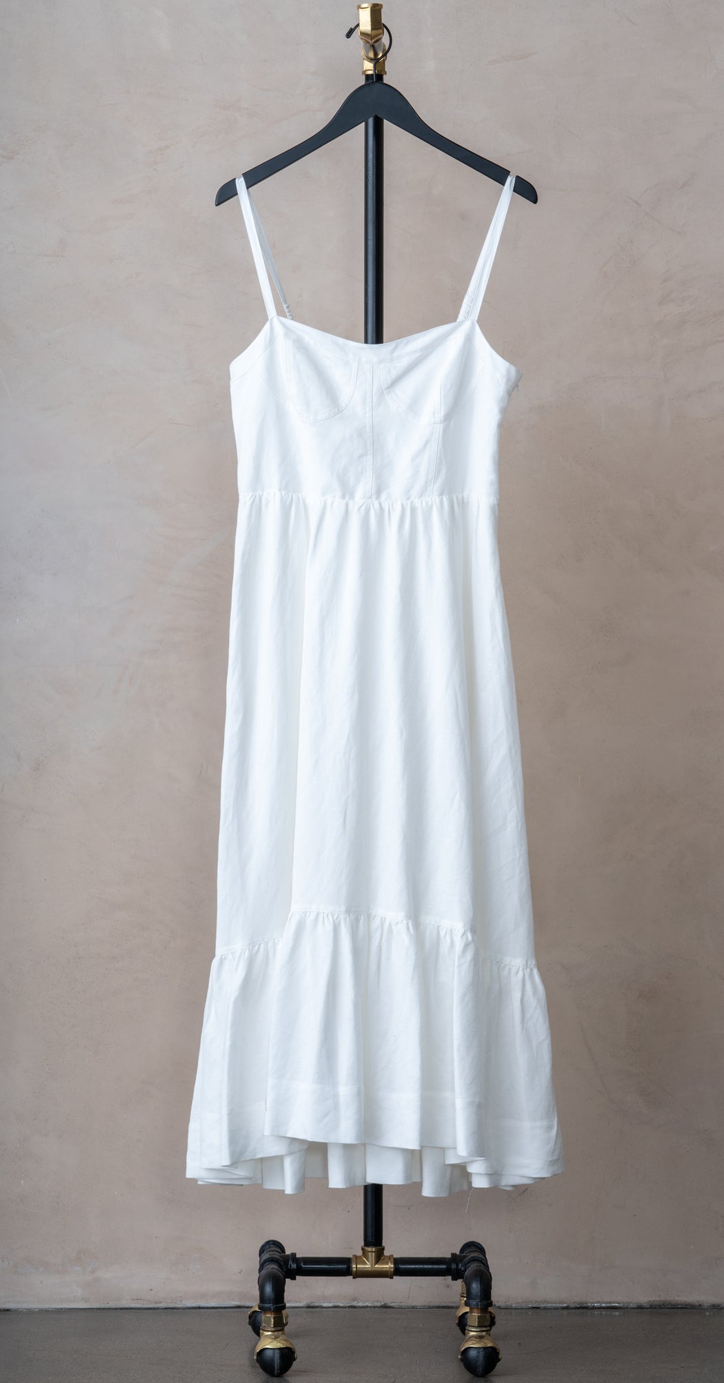 Jonathan Simkhai Kitzia Midi Dress White