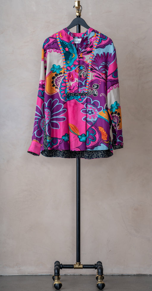 Monoki Psychefun Silk Blouse Multi