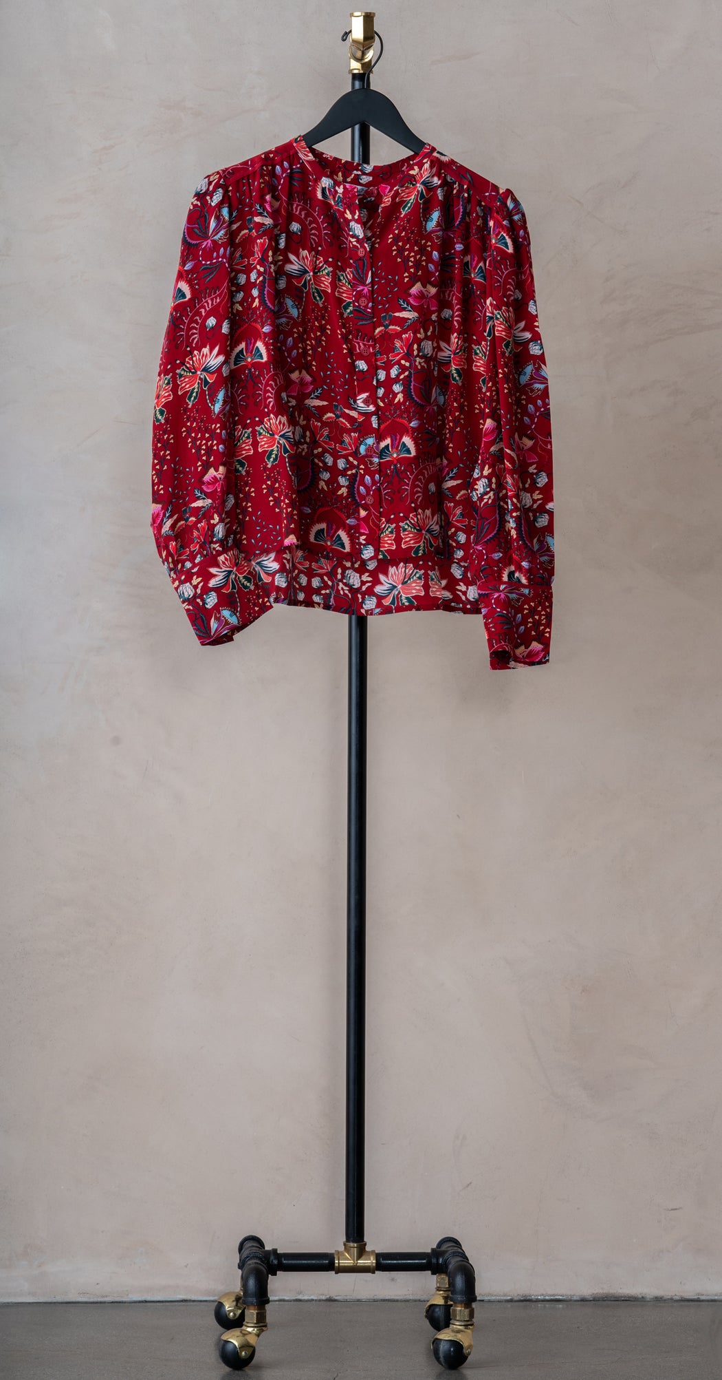 Maria Cher Palermo Celia Blouse Red Berrie