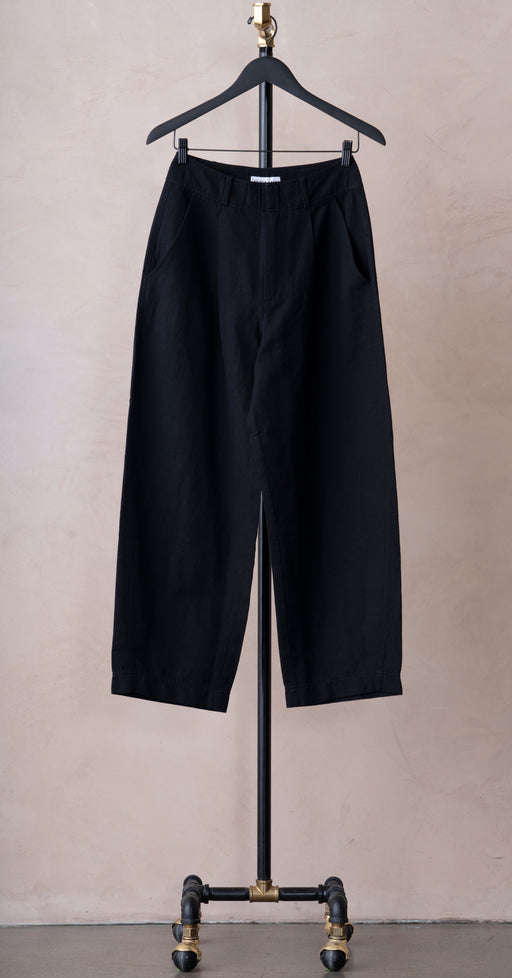 Apiece Apart Bari Crop Trouser Black