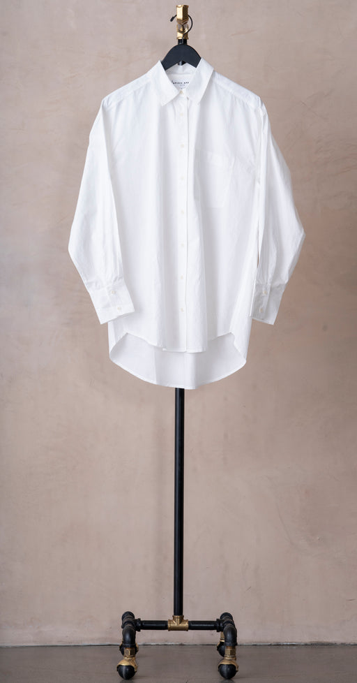 Apiece Apart Oversized Button Down Cream