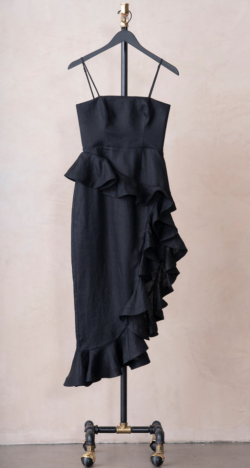 Zimmermann Harmony Tango Dress Black