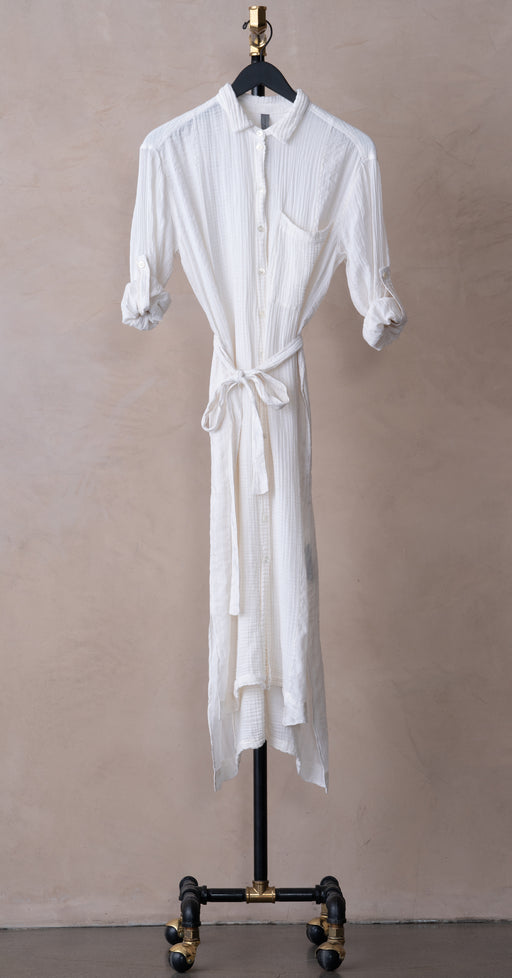 Raquel Allegra Los Feliz Dress Washed White