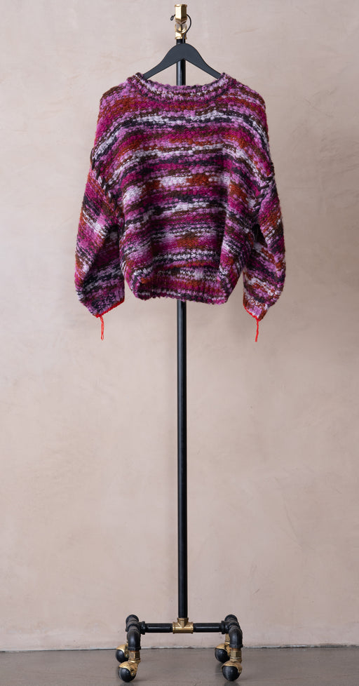 Raquel Allegra Highland Pullover Berry Multi