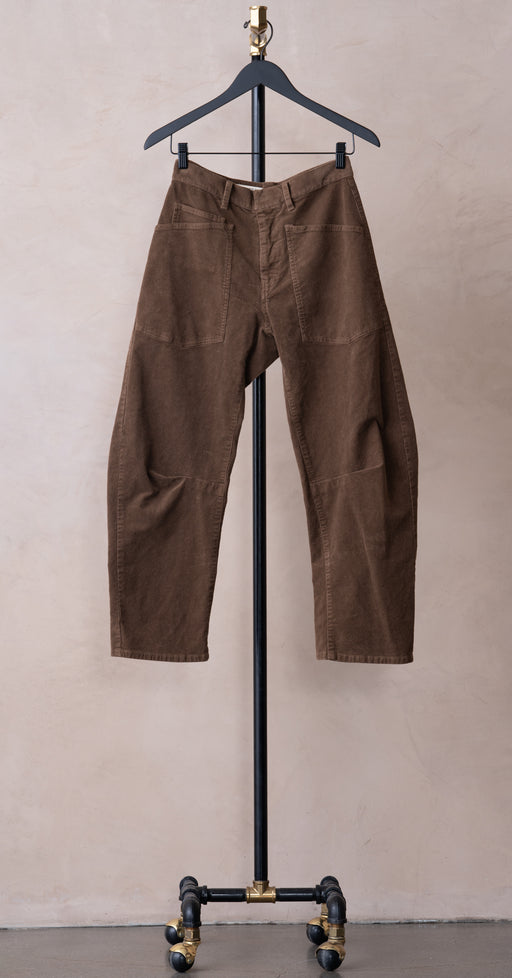 Nili Lotan Shon Pant Cigar Brown