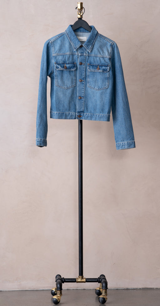 6397 Shrunken Jacket Americana Blue