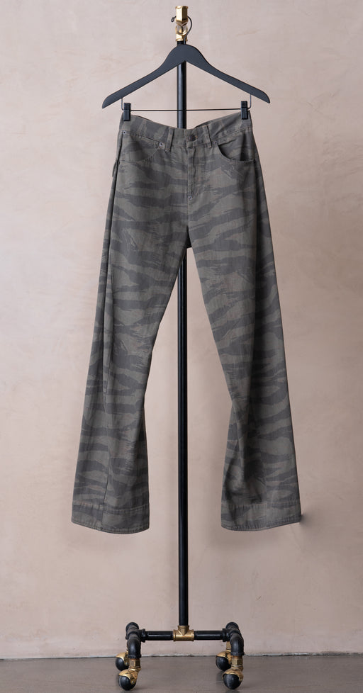 6397 Full Twisted Seam Pant Bark