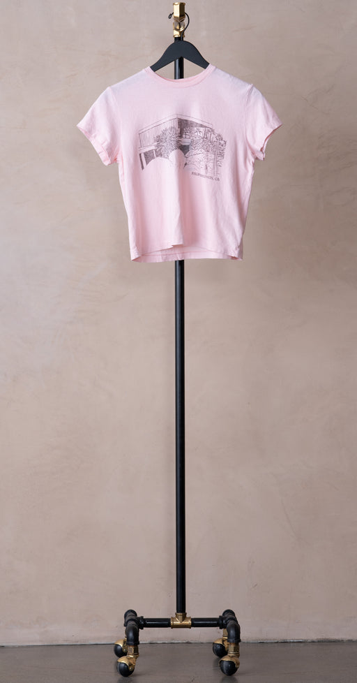 RE/DONE Kaufmann House Boxy Tee Peony