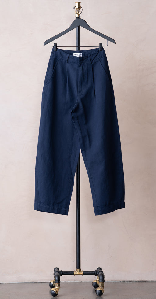 Apiece Apart Bari Cropped Trouser Indigo