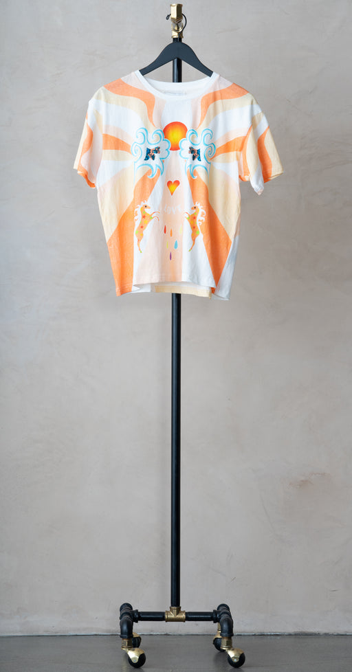 Monoki Sunset Tee Orange