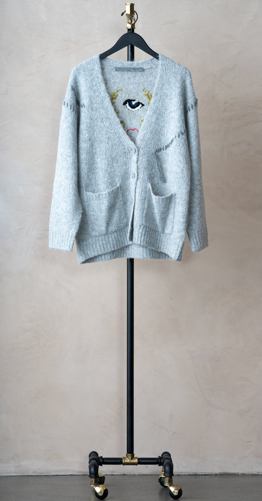 Raquel Allegra Solstice Cardigan Grey