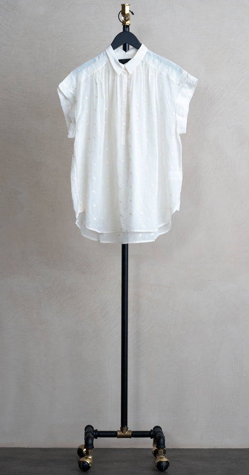 Nili Lotan Normandy Blouse Ivory