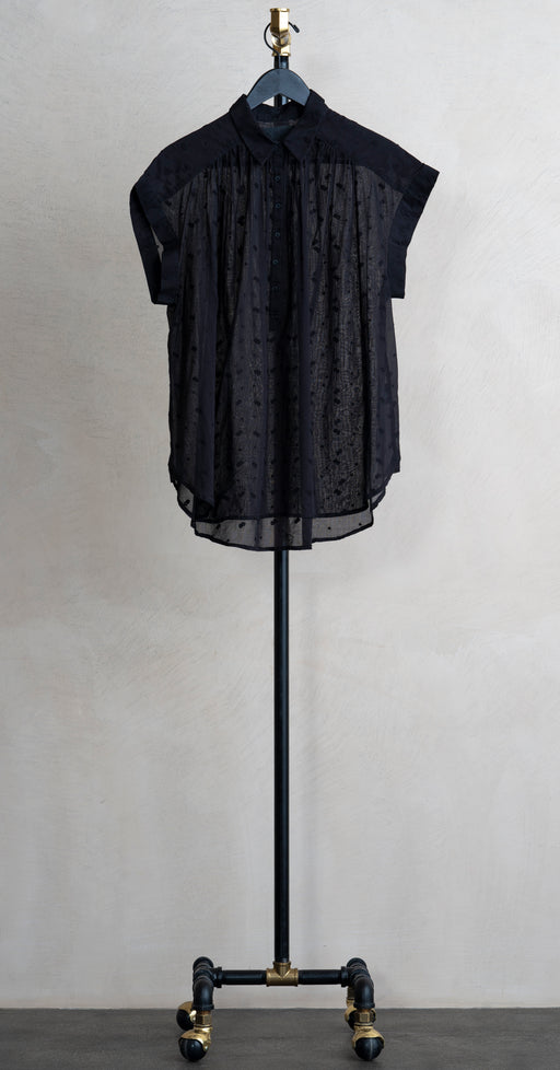 Nili Lotan Normandy Blouse Black