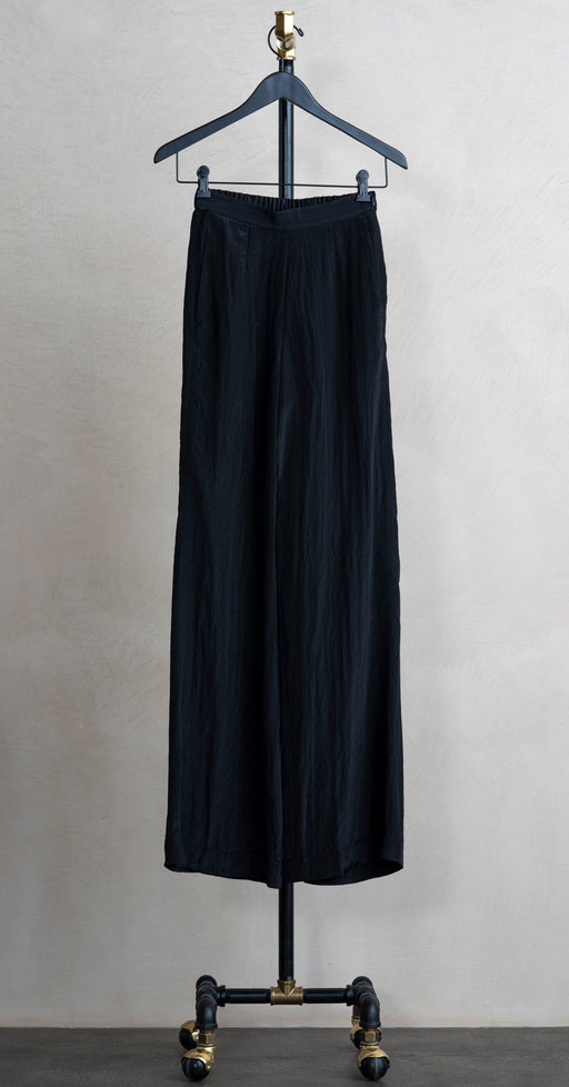 Forte Forte Satin Flared Pants Noir