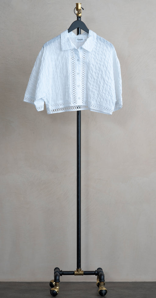 Charo Narie Blouse White