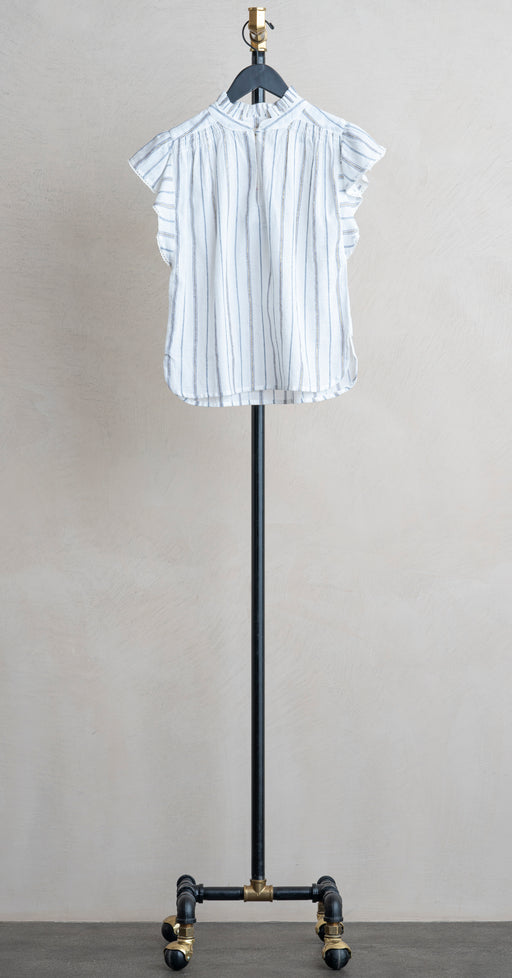 MABE Alma Top Ecru Stripe