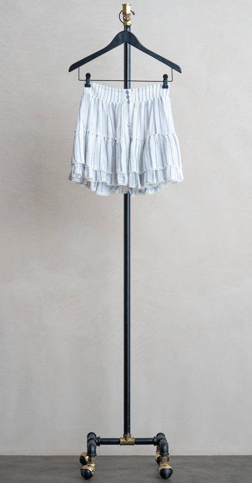 MABE Alma Mini Skirt Ecru Stripe
