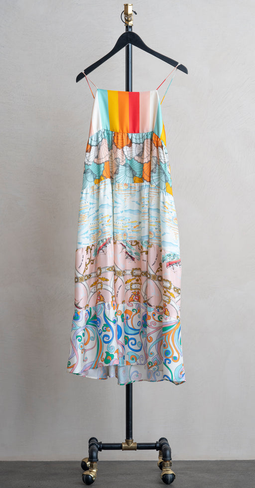 La Prestic Fidji Dress Mix Raye Multi
