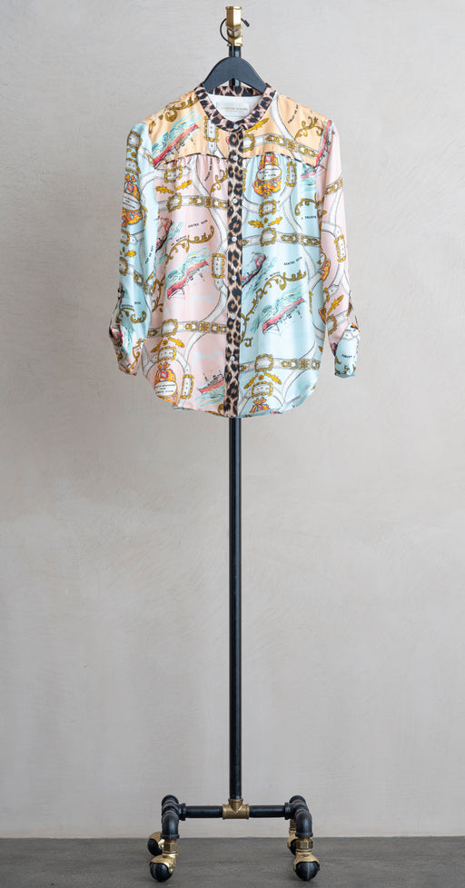La Prestic Jeanne Blouse Mix Attachment Rose