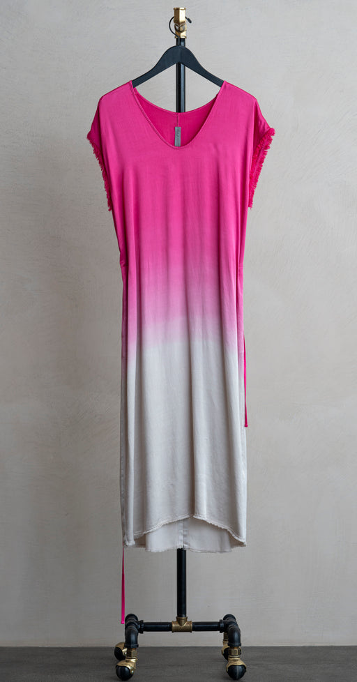 Raquel Allegra Dante Dress Dipped Cerise