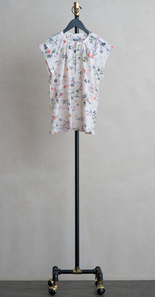 Maria Cher Forest Keyla Top Ecru Foliage