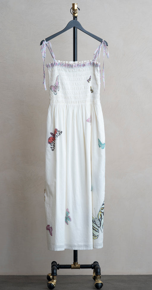 Alix Of Bohemia Kaia Garden Dress White Butterfly