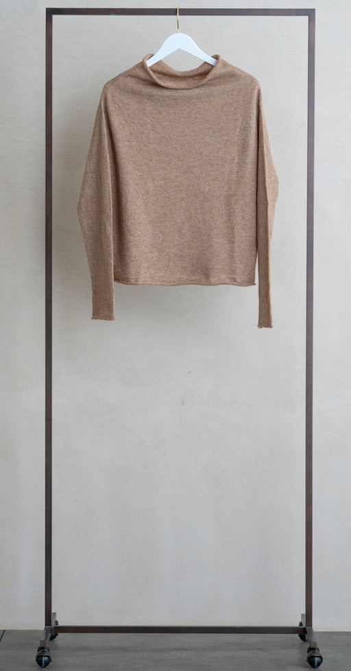 Lauren Manoogian Shoulder Boatneck Camel