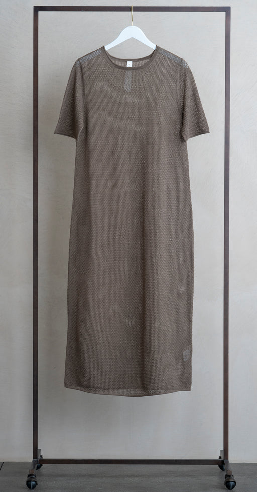 Lauren Manoogian Pointelle Dress Earth