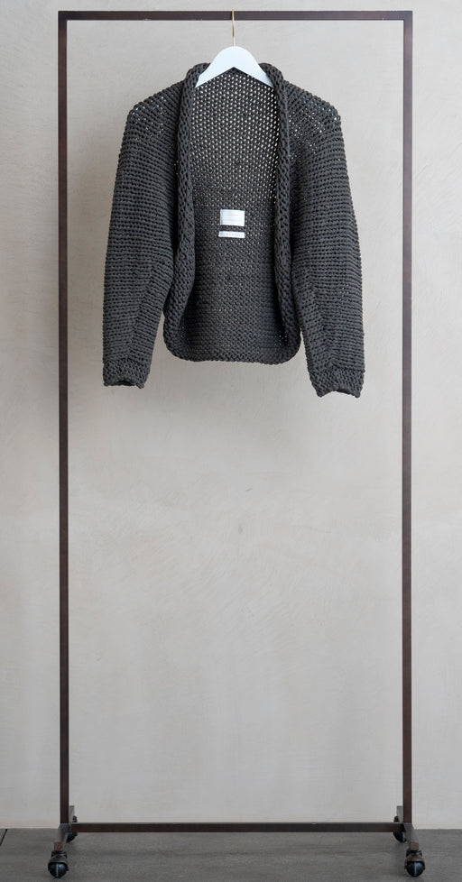 Lauren Manoogian Handknit Jersey Cocoon Black