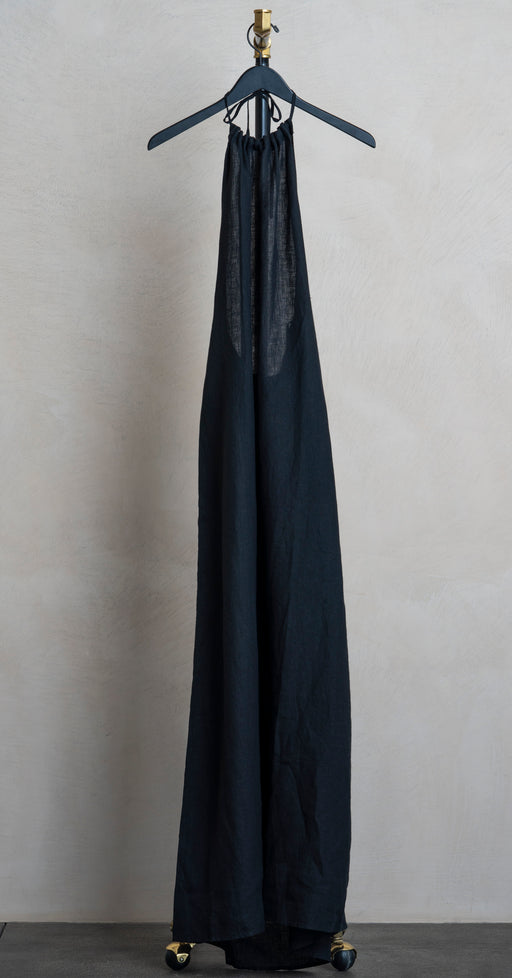 Nili Lotan Lelia Halterneck Dress Black