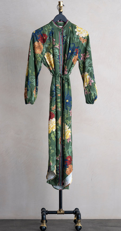 Alemais Avery Shirtdress Green