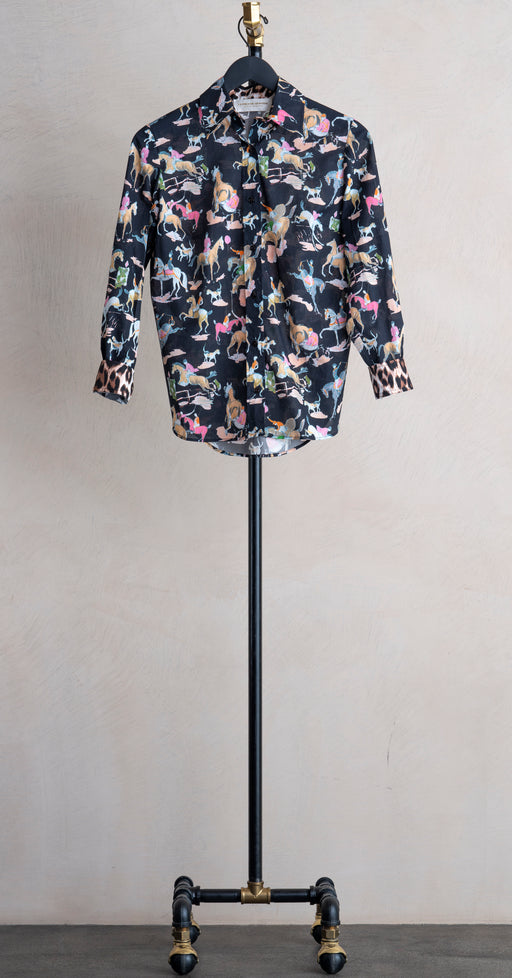 La Prestic Joana Blouse Cavallo Noir Cavnoi