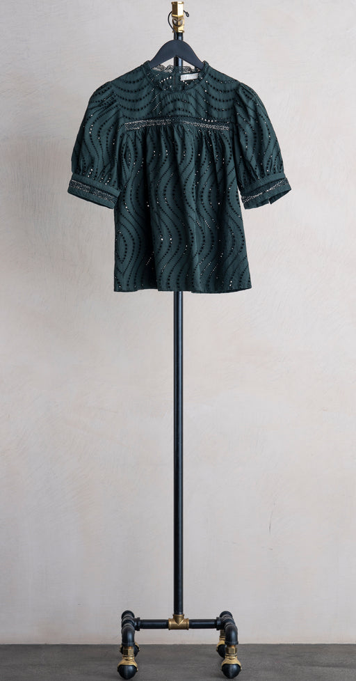 Ulla Johnson Virginia Blouse Cypress