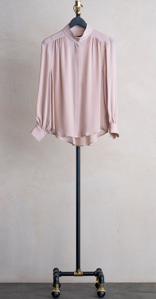 Nili Lotan Revi Blouse Nude