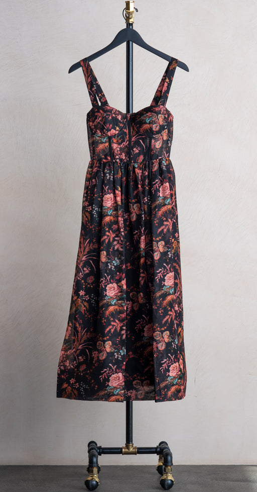 Cara Cara Pheobe Midi Pindell Black