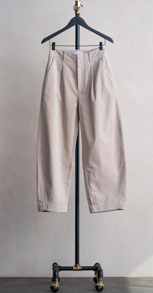 Apiece Apart Bari Crop Trouser Sand Stone
