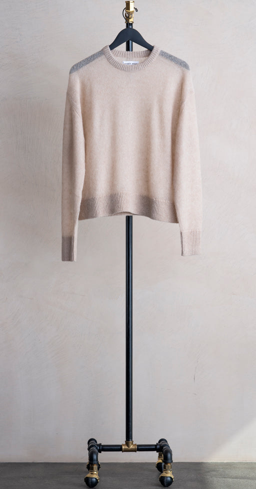 Apiece Apart Softest Tissue Sweater Sand Stone