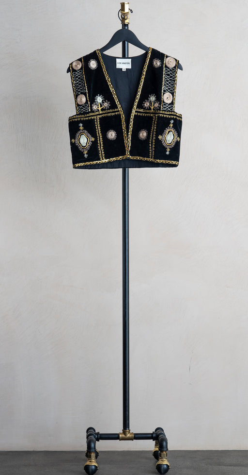 V De Vinster Coti Bolero Black