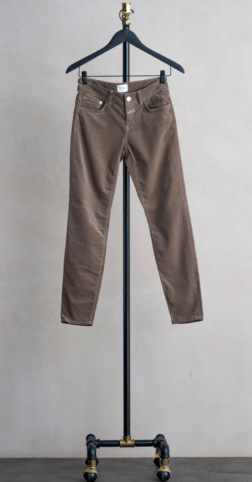 Closed Baker Clay Beige Velvet