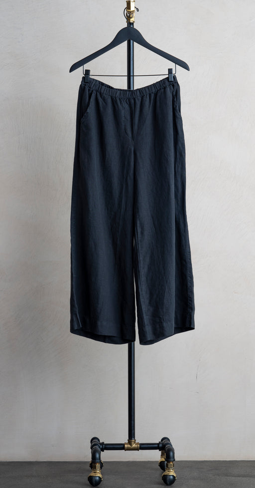 Frank & Eileen Maisie Linen Pant Black