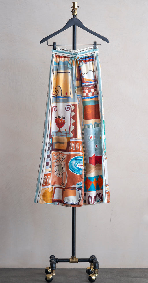 Alemais Michelle Silk Pant Multi