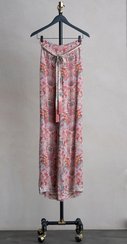 Zimmermann Rebellion Flare Pant Rust Floral