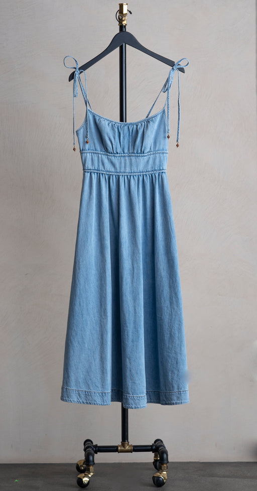 Zimmermann Wanderlust Denim Picnic Dress Skylark