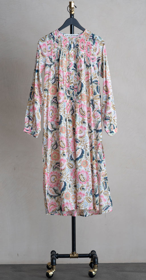 Alix Of Bohemia Nyxe Melon Bloom Dress Off-White