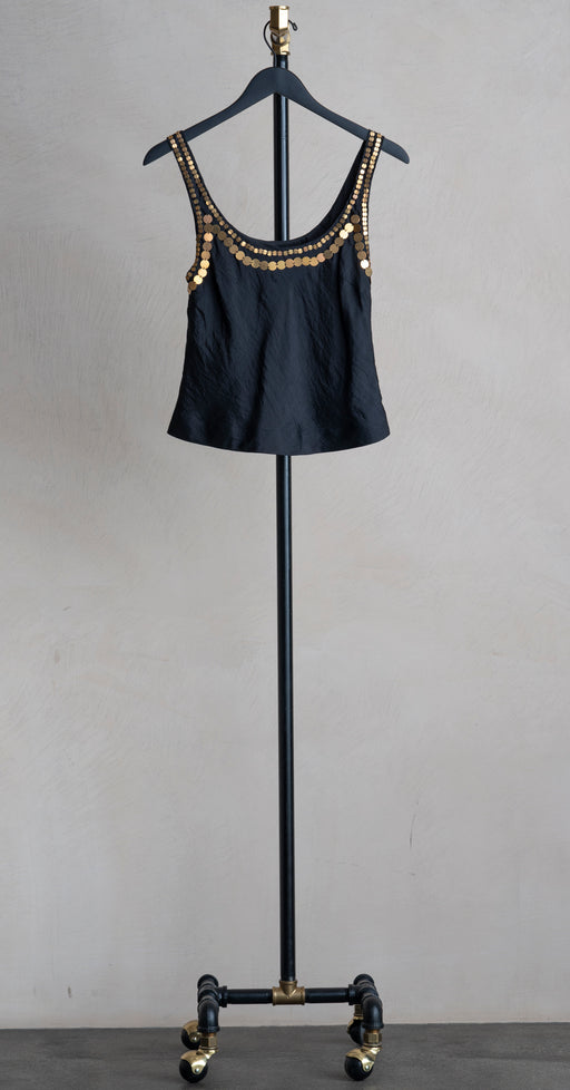 Alix Of Bohemia Fiona Coin Top Black