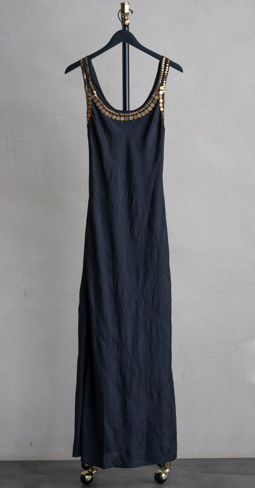 Alix of Bohemia Adele Coin Dress Black