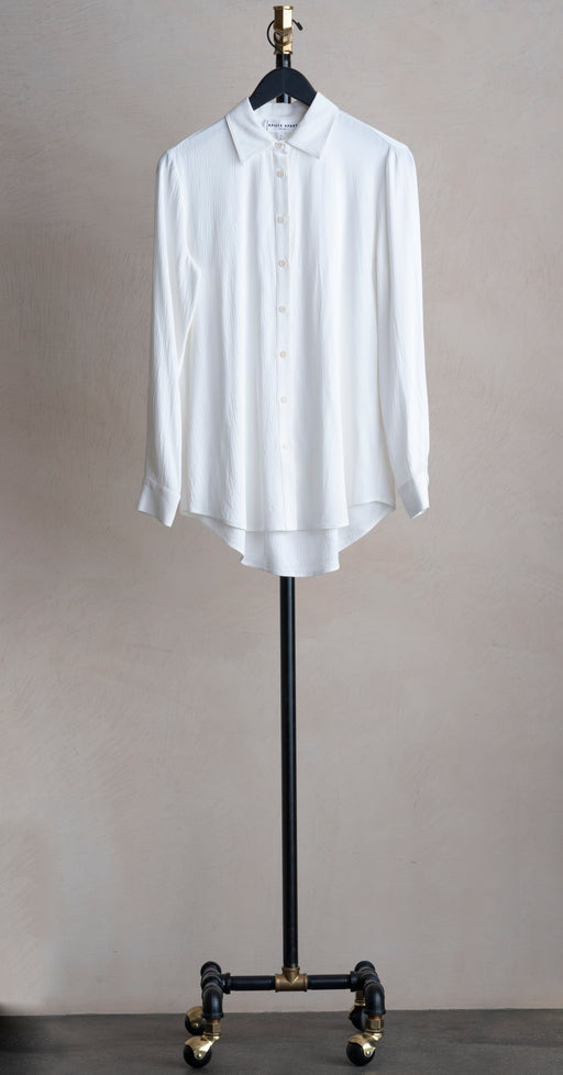 Apiece Apart Sodi Wrap Top Cream