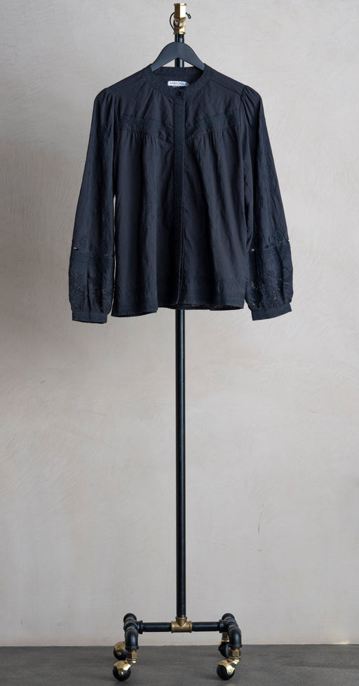 Maria Cher Broadway Devin Blouse Black