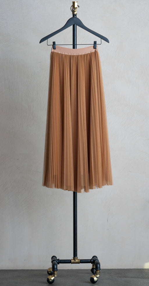 Forte Forte Tulle Soleil Skirt Antique Gold